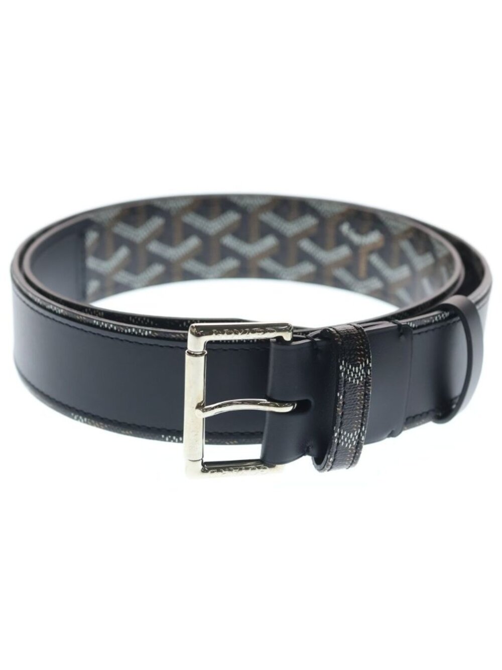 Goyard Florida Belt Brown Leather